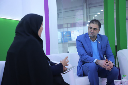 پاویون شبکه آزمایشگاهی کشور در سیزدهمین نمایشگاه تجهیزات «ایران‌ساخت» - روز چهارم