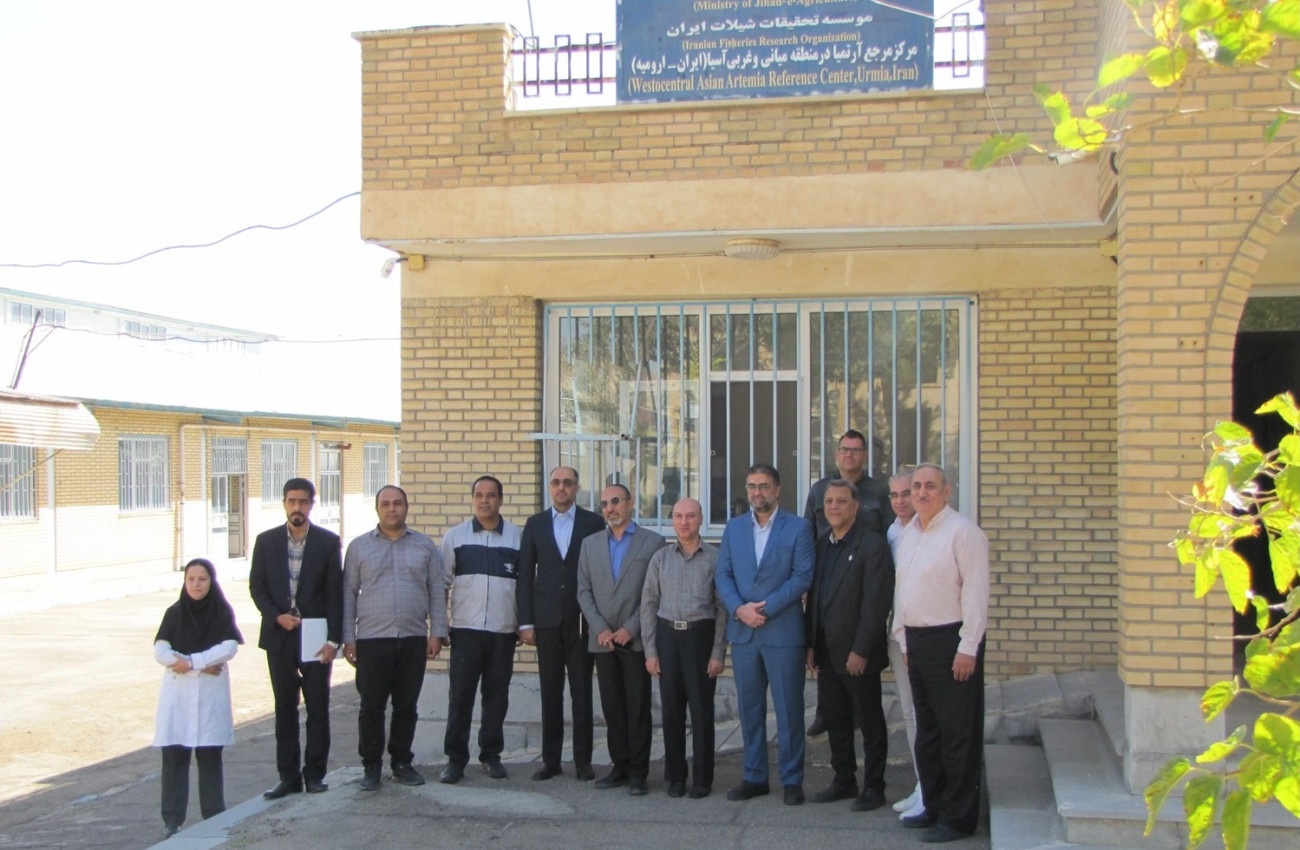 بازدید از مرکز تحقیقات آرتمیای کشور