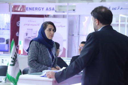 پاویون شبکه آزمایشگاهی کشور در سیزدهمین نمایشگاه تجهیزات «ایران‌ساخت» - روز چهارم