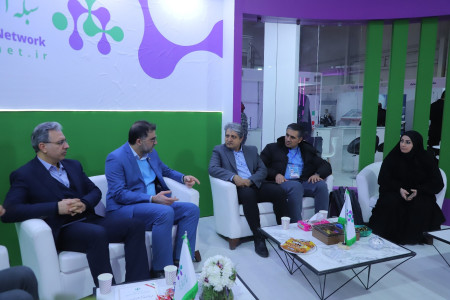پاویون شبکه آزمایشگاهی کشور در سیزدهمین نمایشگاه تجهیزات «ایران‌ساخت» - روز چهارم