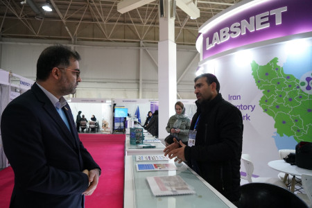 گفتگو و خوش‌‌آمدگویی جناب آقای دکتر یونسیان مدیر شبکه آزمایشگاهی کشور با مراکز عضو حاضر