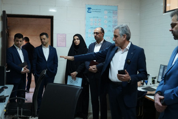 بازدید از مجموعه آزمایشگاه های شرکت مهندسین مشاور آزمونه فولاد