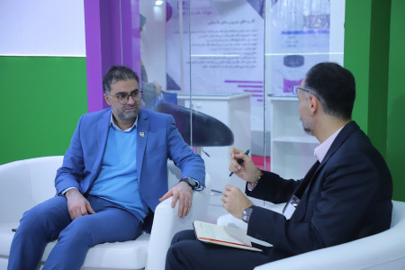 پاویون شبکه آزمایشگاهی کشور در سیزدهمین نمایشگاه تجهیزات «ایران‌ساخت» - روز چهارم