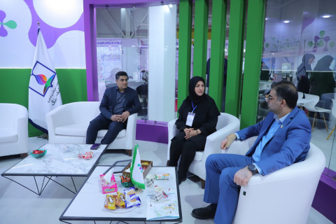 پاویون شبکه آزمایشگاهی کشور در سیزدهمین نمایشگاه تجهیزات «ایران‌ساخت» - روز سوم