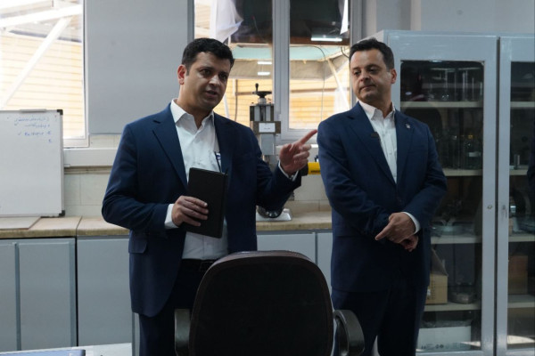 بازدید از مجموعه آزمایشگاه های شرکت مهندسین مشاور آزمونه فولاد