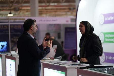 گفتگو و خوش‌‌آمدگویی جناب آقای دکتر یونسیان مدیر شبکه آزمایشگاهی کشور با مراکز عضو حاضر