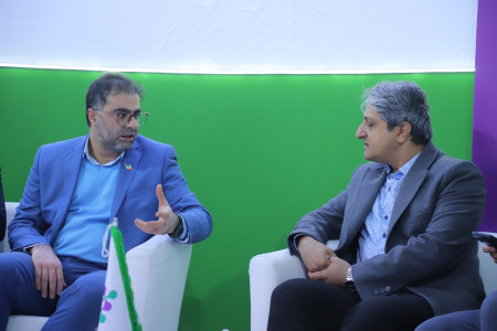 پاویون شبکه آزمایشگاهی کشور در سیزدهمین نمایشگاه تجهیزات «ایران‌ساخت» - روز چهارم