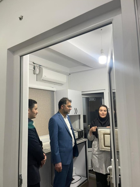 بازدید از مجتمع آزمایشگاهی رادین ماکیان آزما مهر