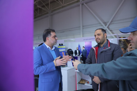 پاویون شبکه آزمایشگاهی کشور در سیزدهمین نمایشگاه تجهیزات «ایران‌ساخت» - روز سوم