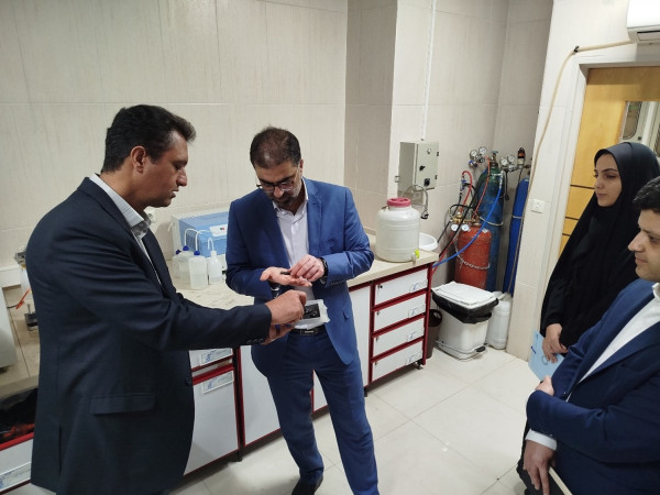 بازدید از مجموعه آزمایشگاه های شرکت معیار دانش پارس