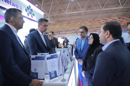 بازدید سرکار خانم دکتر انصاری معاون محترم رئیس جمهور و رئیس سازمان ملی استاندارد از پاویون شبکه آزمایشگاهی کشور در سیزدهمین نمایشگاه تجهیزات «ایران‌ساخت»