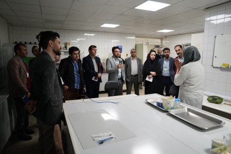 بازدید معلمین علوم تجربی پایه ابتدایی و مربیان پژوهش‌سراهای دانش‌آموزی از ظرفیت های آزمایشگاهی مستقر در سازمان پژوهش های علمی و صنعتی ایران