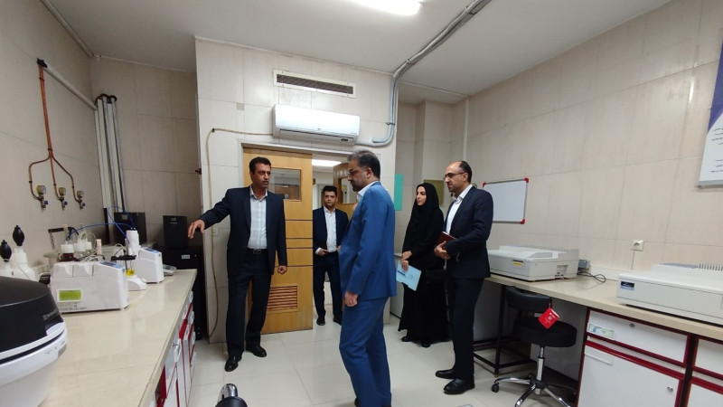 بازدید از مجموعه آزمایشگاه های شرکت معیار دانش پارس