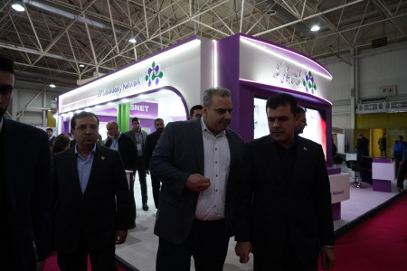 بازدید جناب آقای دکتر افشین معاون محترم علمی، فناوری و اقتصاد دانش بنیان ریاست جمهوری از پاویون شبکه آزمایشگاهی کشور در سیزدهمین نمایشگاه تجهیزات «ایران‌ساخت»