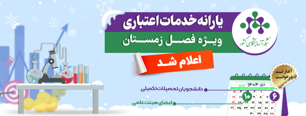 یارانه خدمات اعتباری ویژه زمستان ۱۴۰۴