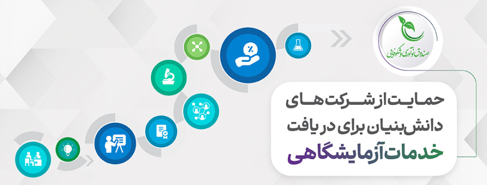 حمایت از شرکت های دانش بنیان برای دریافت خدمات آزمایشگاهی