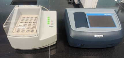 راه‌اندازی دستگاه نانودراپ در دانشگاه یاسوج