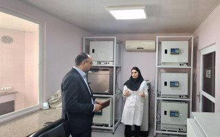 بازدید دبیر شبکه آزمایشگاهی کشور از شرکت فرا آزمون گلستان