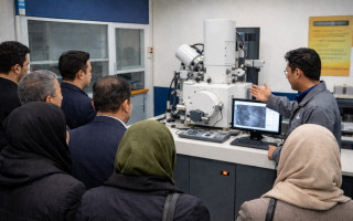 بازدید مدیران صنایع اصفهان از مجتمع آزمایشگاهی آزمونه فولاد