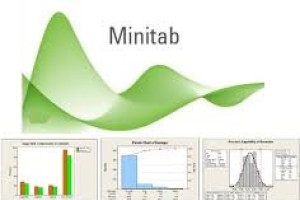 بررسی نرمال بودن توزیع نتایج آزمون با استفاده از نرم افزار MiniTab